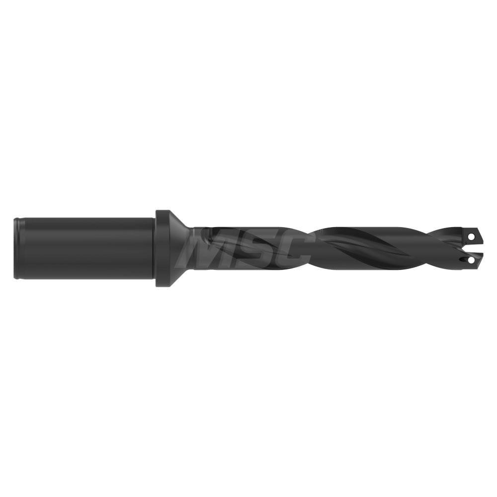 Allied Machine and Engineering Spade Drill: 0.7087 to 0.7873" Dia, 3.9380" Max Depth, Helical Flute - 60518H-100C