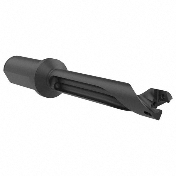 Allied Machine and Engineering Spade Drill: 0.7087 to 0.7873" Dia, 3.9380" Max Depth, Helical Flute - 60518H-100C
