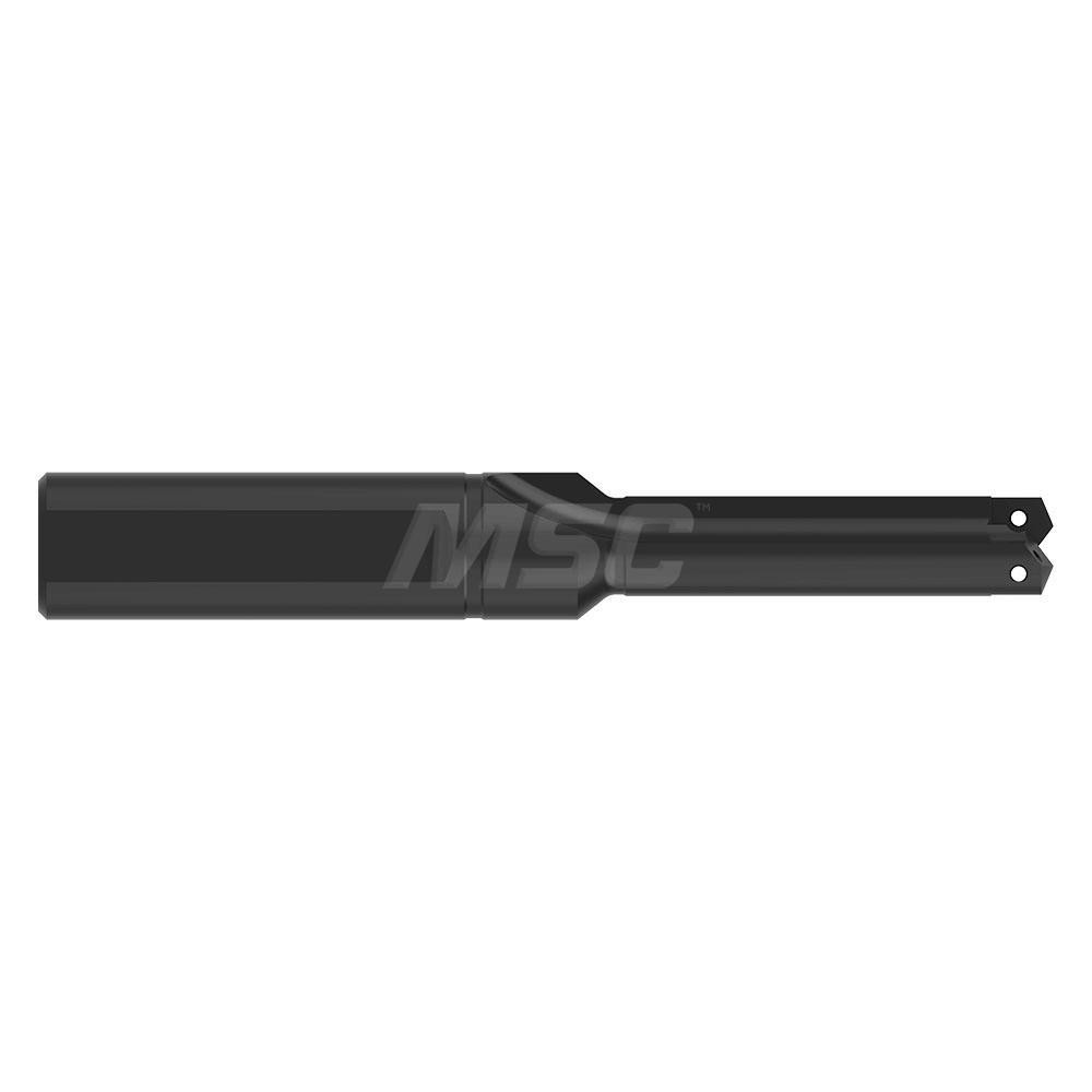 Allied Machine and Engineering Spade Drill: 45/64 to 15/16" Dia, 2-5/8" Max Depth, Straight Flute - 22010S-100L