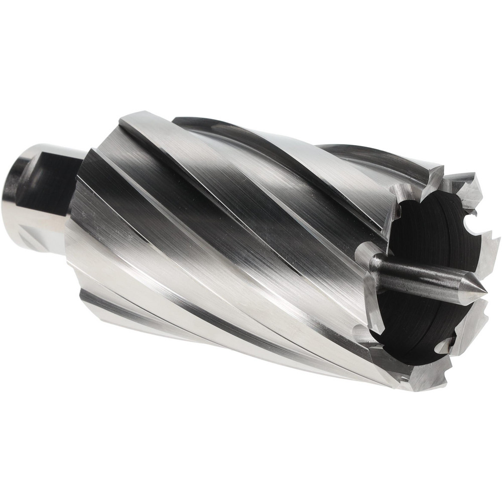 Kennametal Replaceable-Tip Drill: 25.4 to 25.9 mm Dia, 130 mm Max Depth, 31.75 mm Weldon Flat Shank - 1505189