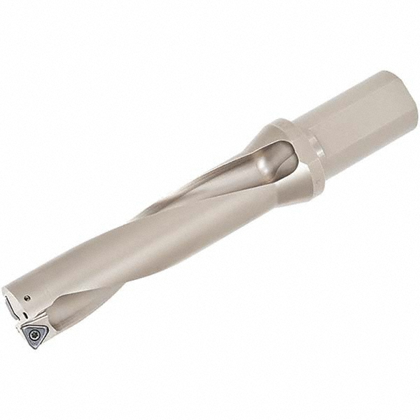 Tungaloy Indexable Insert Drill: TDSU1250-02, 1-17/64" Max Dia, 2xD, 1-1/4" Shank Dia - 6985614