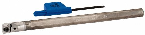Iscar Indexable Insert Drill: DR0562-1687-075, 9/16" Max Dia, 3xD, 3/4" Shank Dia - 3201320