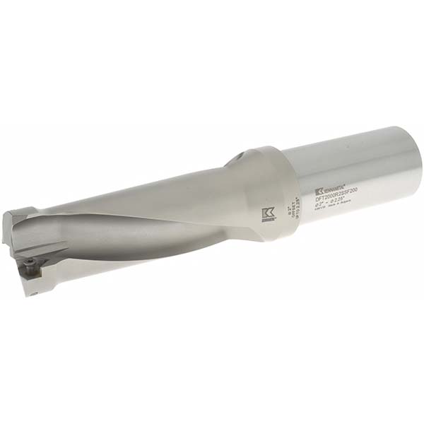 Kennametal Indexable Insert Drill: DFT2750R2SSF200, 77.47 mm Max Dia, 2.5xD - 1528424