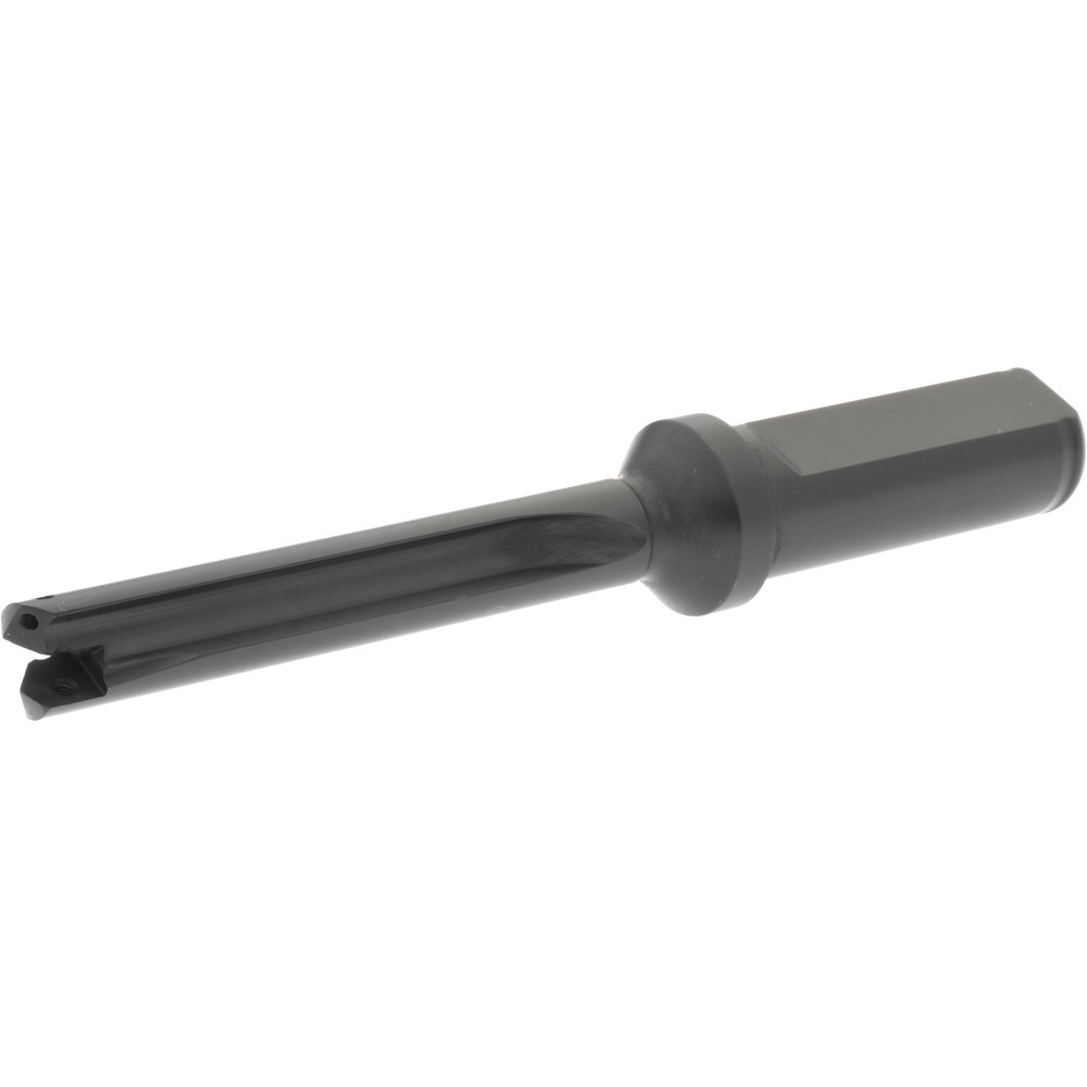 Allied Machine and Engineering Spade Drill: 33/64 to 11/16" Dia, 2-1/2" Max Depth, Straight Flute - 24000S-075F