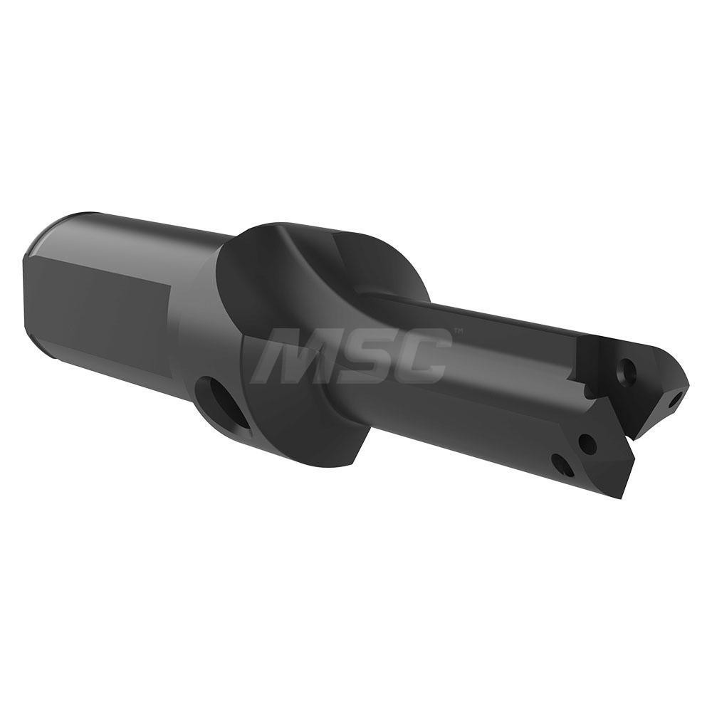 Allied Machine and Engineering Spade Drill: 45/64 to 15/16" Dia, 10-5/8" Max Depth, Helical Flute - 25010H-100F