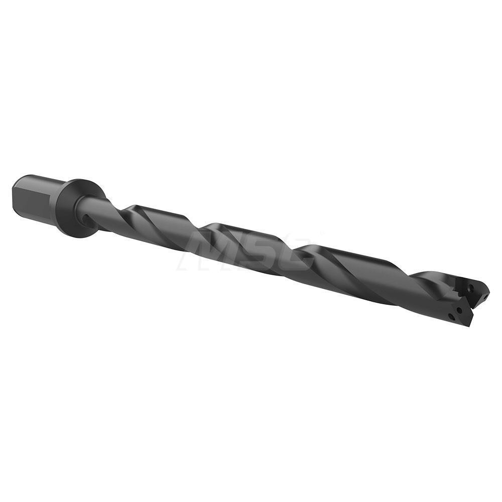 Allied Machine and Engineering Spade Drill: 45/64 to 15/16" Dia, 10-5/8" Max Depth, Helical Flute - 25010H-100F