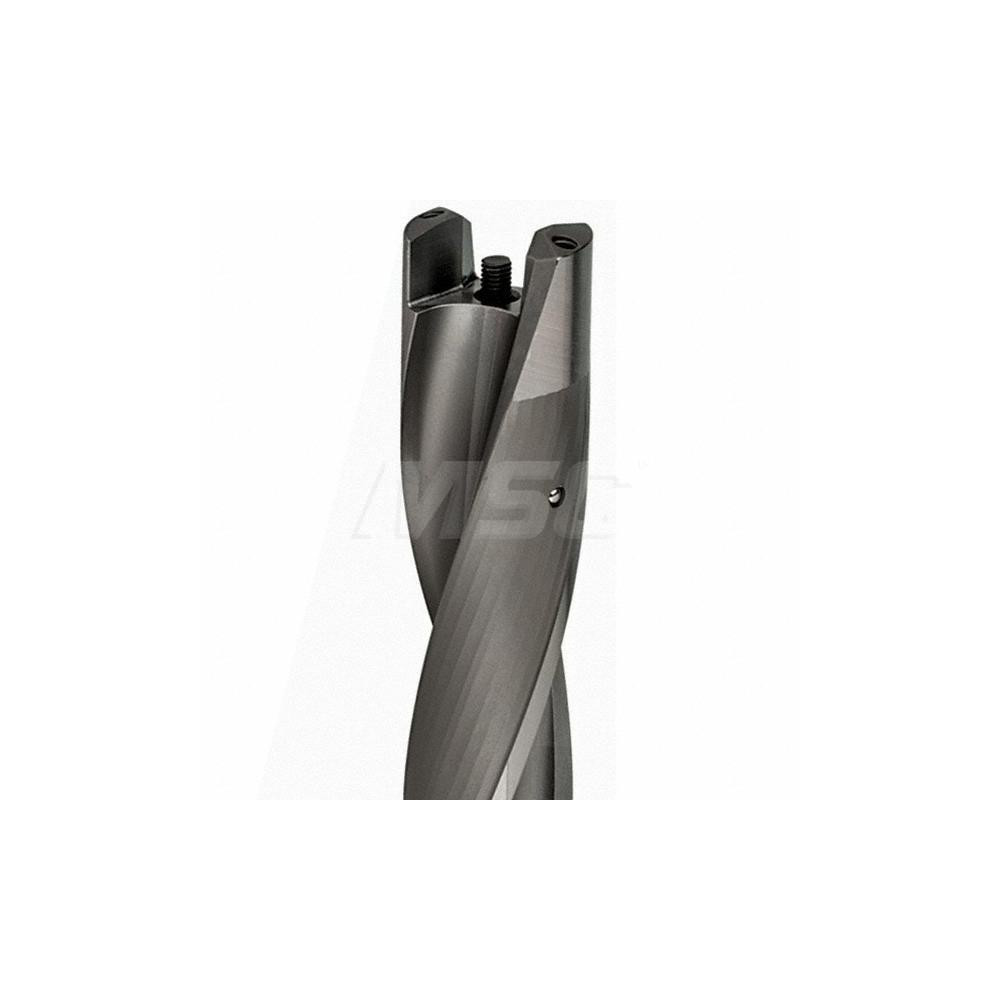 Kennametal Replaceable-Tip Drill: 30.16 to 30.66 mm Dia, 160 mm Max Depth, 31.75 mm Weldon Flat Shank - 1505194