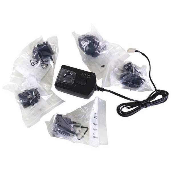 Hubbell Gai-Tronics Power Supply, Black, Plastic - 40404-088