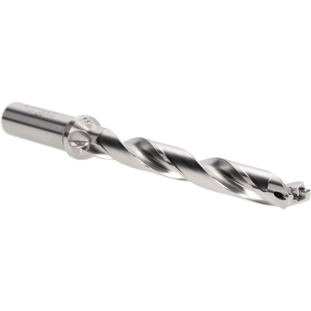 Ingersoll Cutting Tools Replaceable-Tip Drill: 13 to 13.4 mm Dia, 104 mm Max Depth, 16 mm Cylindrical Shank - 3204316