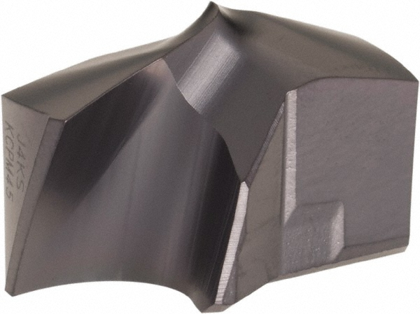 Kennametal Replaceable-Tip Drill: 19.05 to 19.55 mm Dia, 152.4 mm Max Depth, 25.4 mm Weldon Flat Shank - 1515717