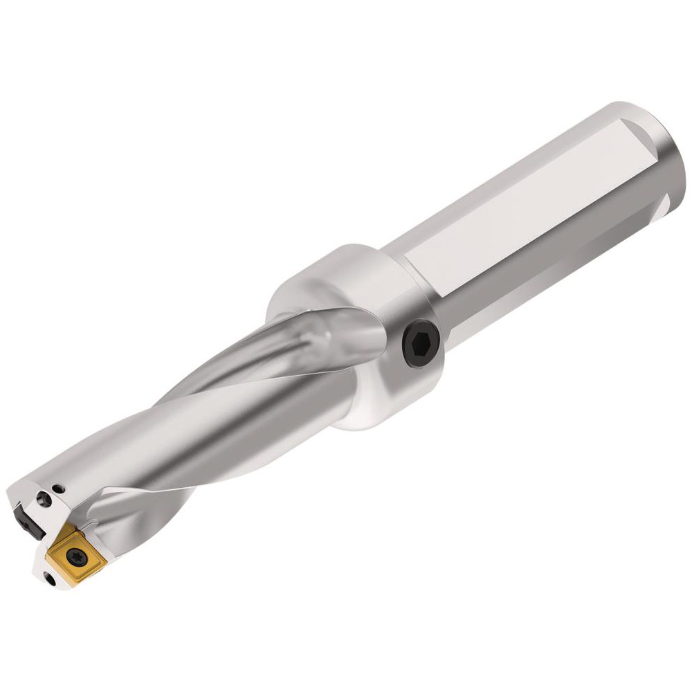 Kennametal Indexable Insert Drill: DFPR1500R5WB150, 1.5390" Max Dia, 7.5000" Max Depth, 5xD, 1.5000" Shank Dia - 7030696