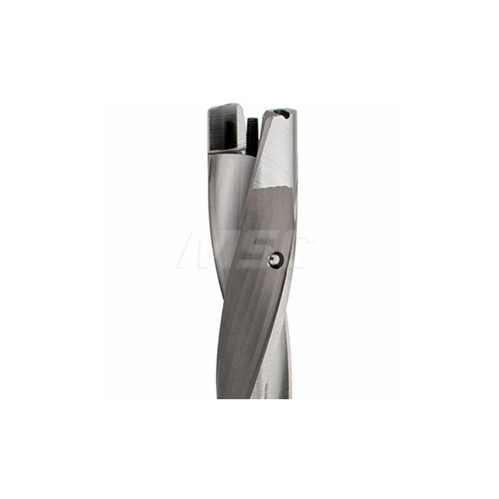 Kennametal Replaceable-Tip Drill: 15.88 to 16.38 mm Dia, 112 mm Max Depth, 19.05 mm Straight-Cylindrical Shank - 1519227