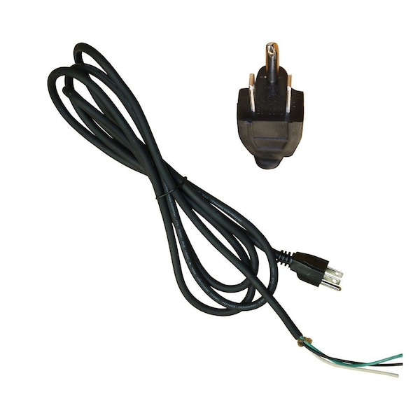 Superior Electric 9 Feet 18 AWG SJO 3 Wire 125 Volt NEMA 5-15P Electrical Cord - EC183