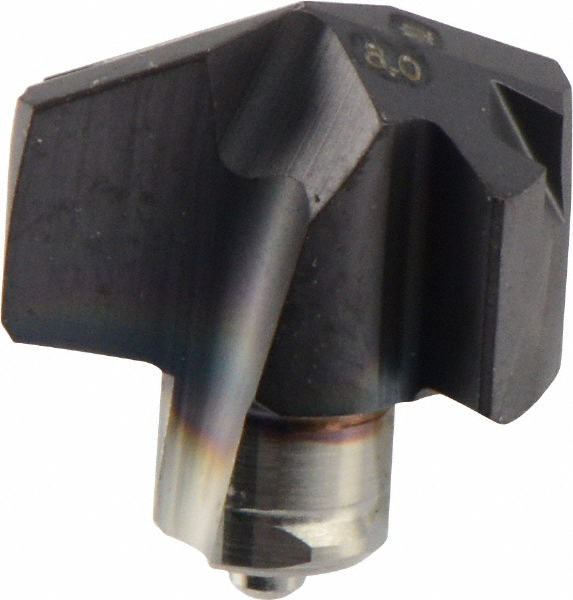 Iscar Replaceable-Tip Drill: 8 to 8.4 mm Dia, 41.2 mm Max Depth, 10 mm Straight-Cylindrical Shank - 3359498
