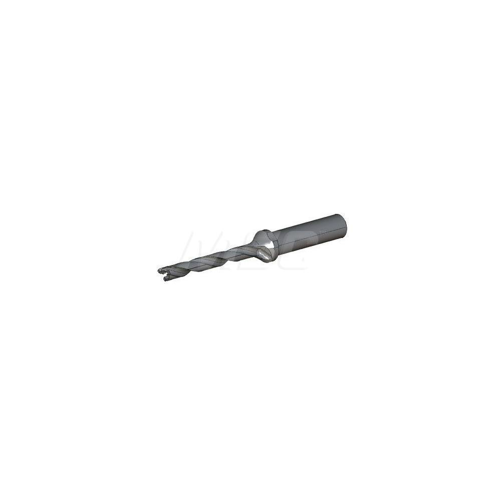 Ingersoll Cutting Tools Replaceable-Tip Drill: 7 to 7.4 mm Dia, 11 mm Max Depth, 12 mm Weldon Flat Shank - 3204409