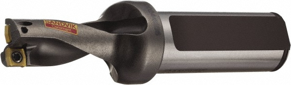 Sandvik Coromant Indexable Insert Drill: A881-D0937LX25-02, 0.9950" Max Dia, 1.8740" Max Depth, 2xD, 1.0000" Shank Dia - 5962411
