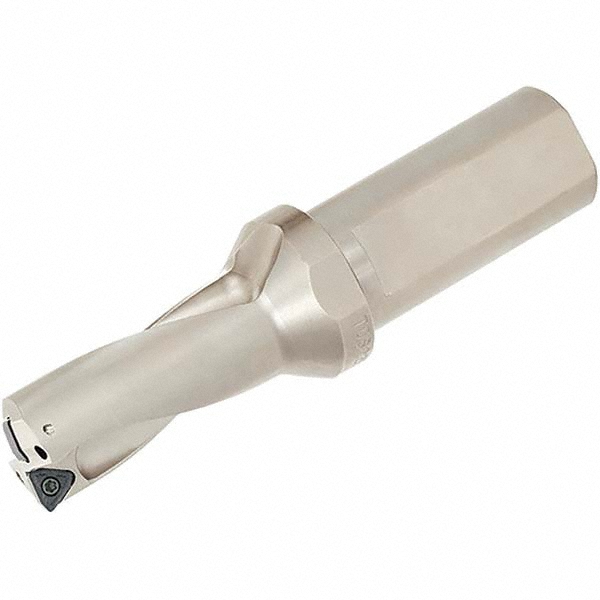 Tungaloy Indexable Insert Drill: TDSU0875F-2, 7/8" Max Dia, 2xD, 1" Shank Dia - 6712016