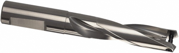 Kyocera Replaceable-Tip Drill: 18 to 18.99 mm Dia, 152 mm Max Depth, 20 mm Straight-Cylindrical Shank - THD08182