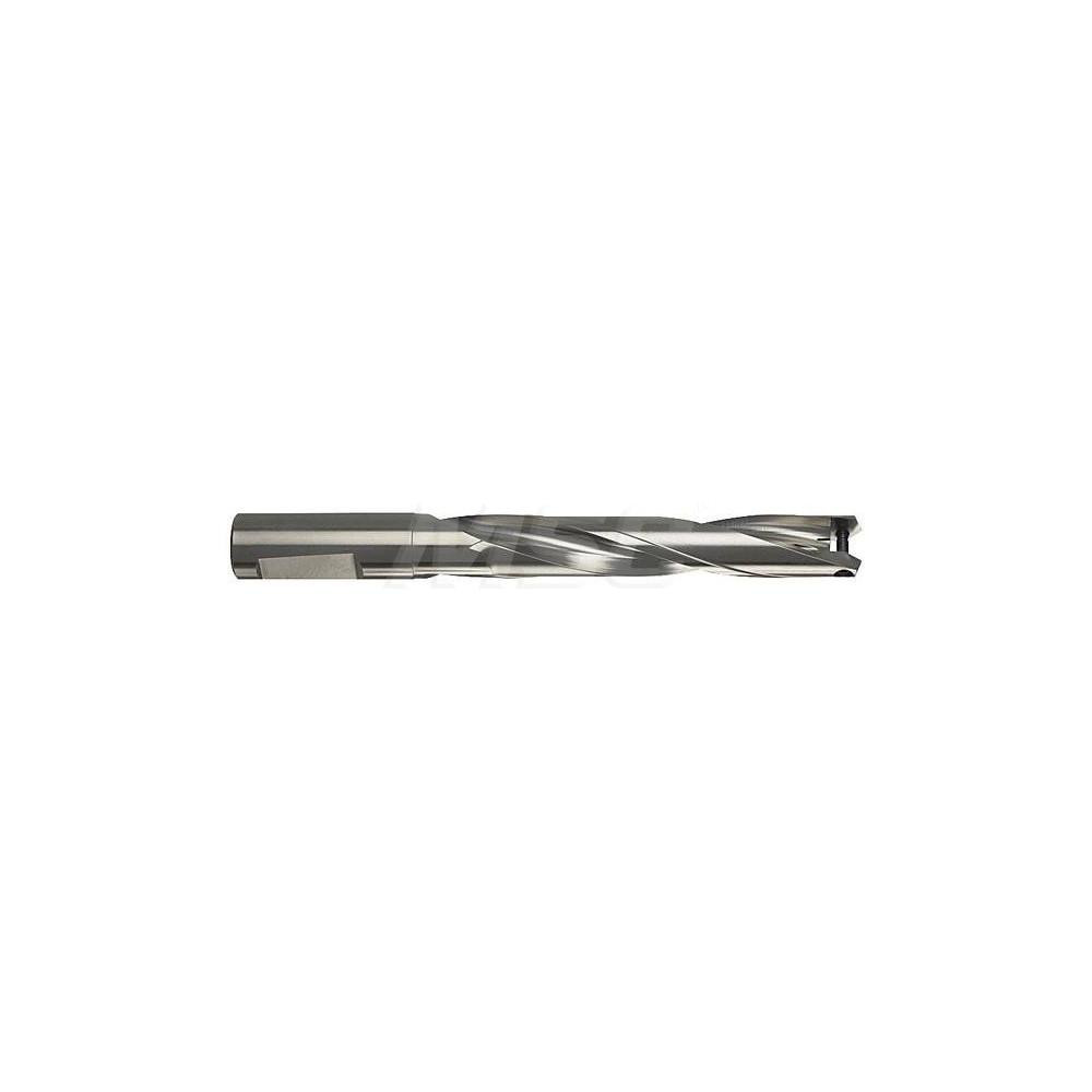 Guhring Replaceable-Tip Drill: 0.925 to 0.944" Dia, 124.5 mm Max Depth, 1" Shank - 9041080235050