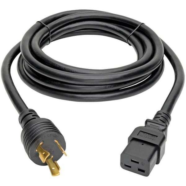 Tripp Lite Power Cord, HD, C19, L5-20P, 20A, 12AWG, 10ft - P045-010