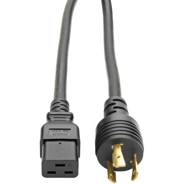 Tripp Lite Power Cord, HD, C19, L5-20P, 20A, 12AWG, 10ft - P045-010