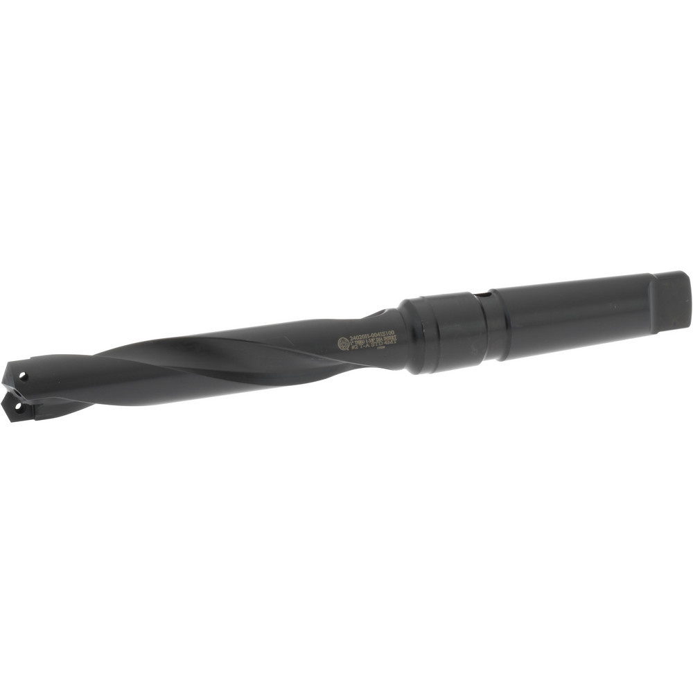 Allied Machine and Engineering Spade Drill: 31/32 to 1-3/8" Dia, 7-3/8" Max Depth, Straight Flute - 24020S-004I