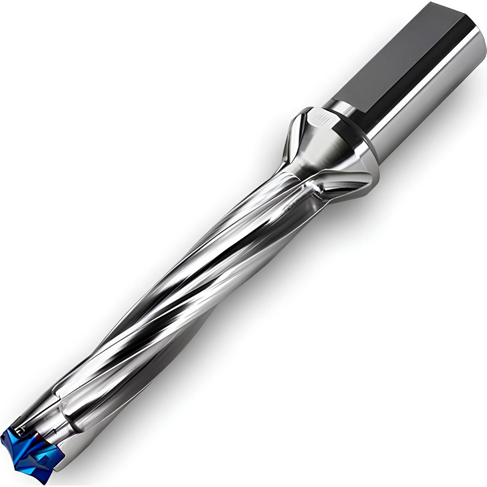 Ingersoll Cutting Tools Replaceable-Tip Drill: 20 to 20.9 mm Dia, 104 mm Max Depth, 25 mm Cylindrical Shank - 6320978