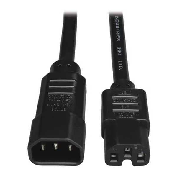 Tripp Lite Power Cord, HD, C14 to C15, 15A, 14AWG, 10ft - P018-010