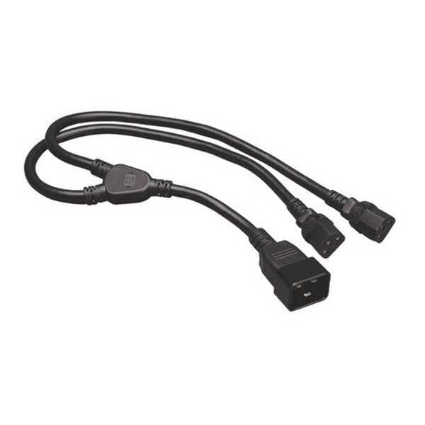 Tripp Lite Power Cord, HD, C20 to C13, 15A, 14AWG, 2ft - P032-002-2C13