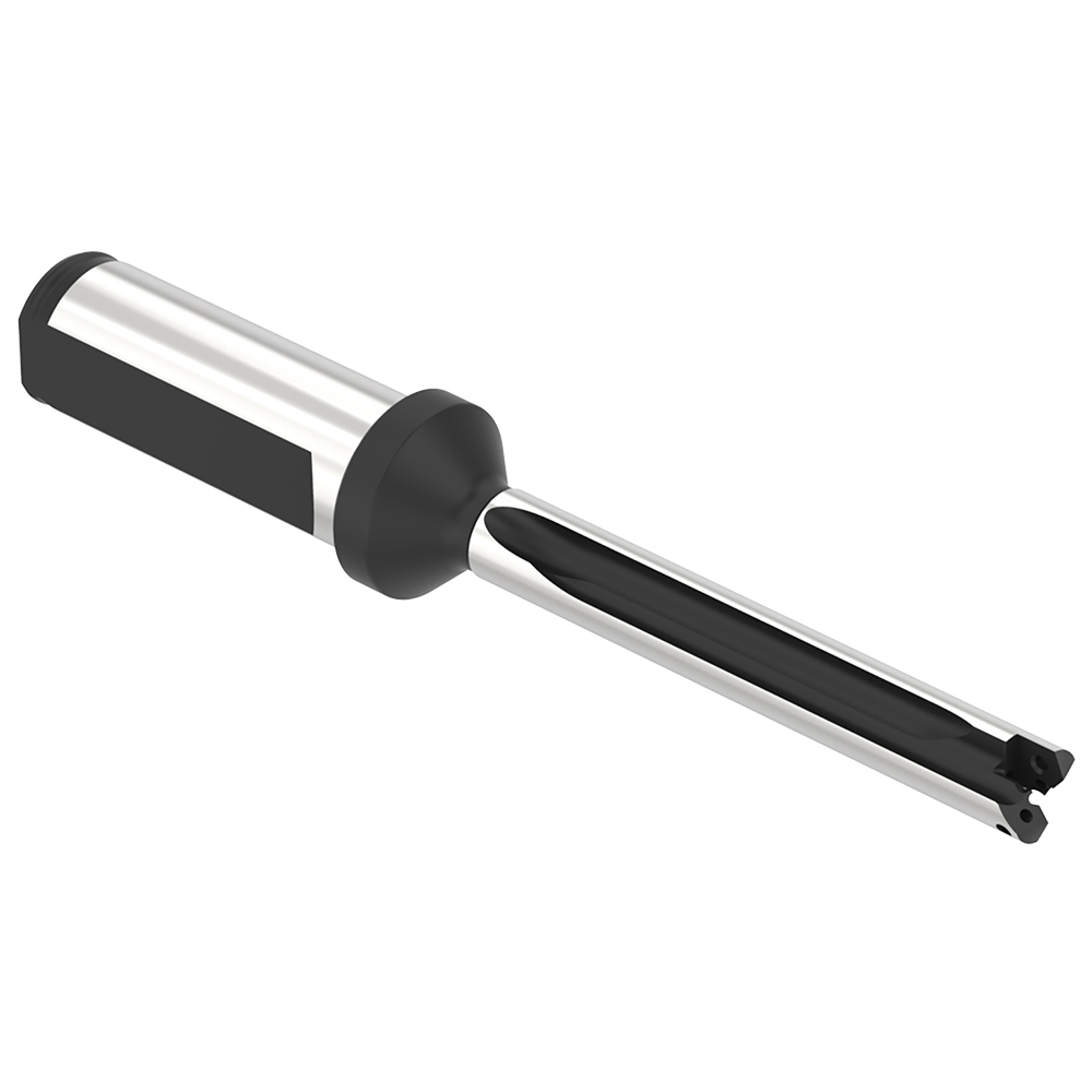 Allied Machine and Engineering Spade Drill: 0.4370 to 0.4990" Dia, 7.1400" Max Depth, Straight Flute - HTAZA15-075C