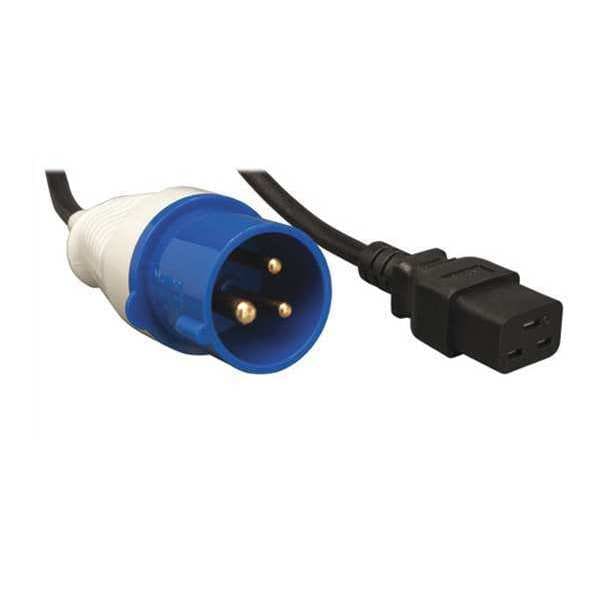 Tripp Lite Power Cord, HD, IEC309 to C19, 16A, 10ft - P070-010