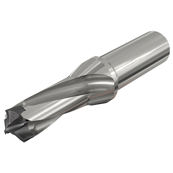 Iscar Replaceable-Tip Drill: 16 to 16.9 mm Dia, 32 mm Max Depth, 20 mm Straight-Cylindrical Shank - 3363001