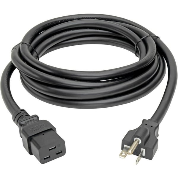 Tripp Lite Power Cord, HD, C19, 5-20P, 20A, 12AWG, 10ft - P049-010