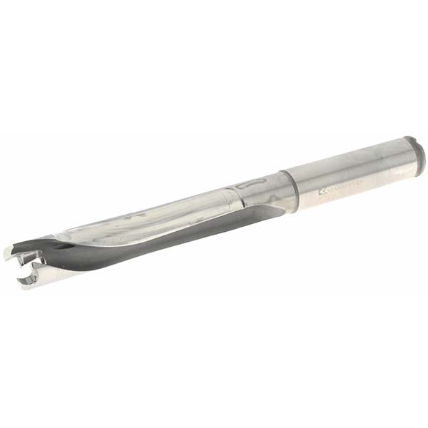 Kyocera Replaceable-Tip Drill: 12.5 to 12.99 mm Dia, 65 mm Max Depth, 16 mm Flange Shank - THD08626