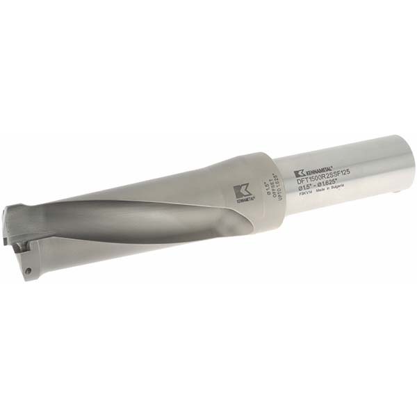 Kennametal Indexable Insert Drill: DFT1063R4SSF125, 30.17 mm Max Dia, 4xD - 1522127
