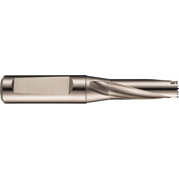 Dormer Pramet Replaceable-Tip Drill: 18.6 to 19.5 mm Dia, 25.4 mm Weldon Flat Shank - 5988766