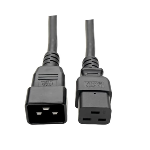 Tripp Lite Power Cord, HD, C19 to C20, 15A, 14AWG, 10ft - P036-010-15A