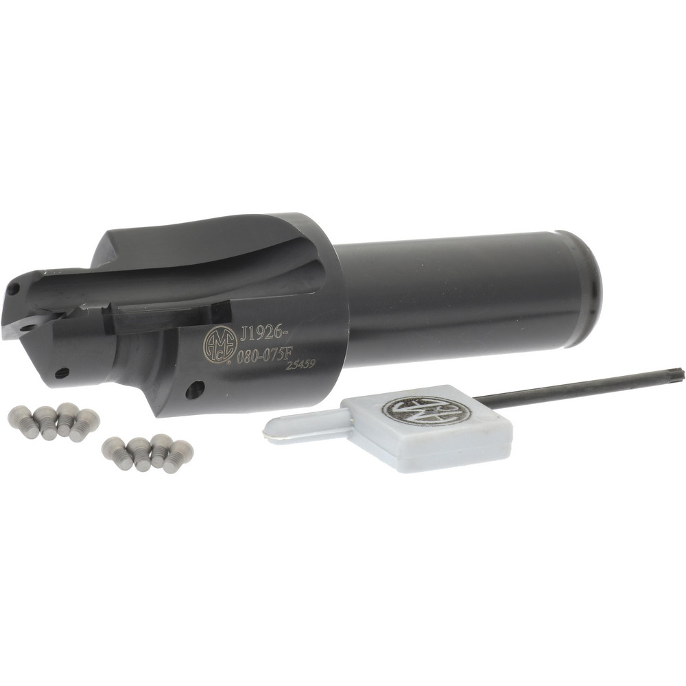 Allied Machine and Engineering 1-3/16-12, 1.102" Pilot Dia, 1.783" Spotface Dia, 0.906" Pilot Length, Tube Dash 14, Indexable Porting Tool - J1926-142-32FM