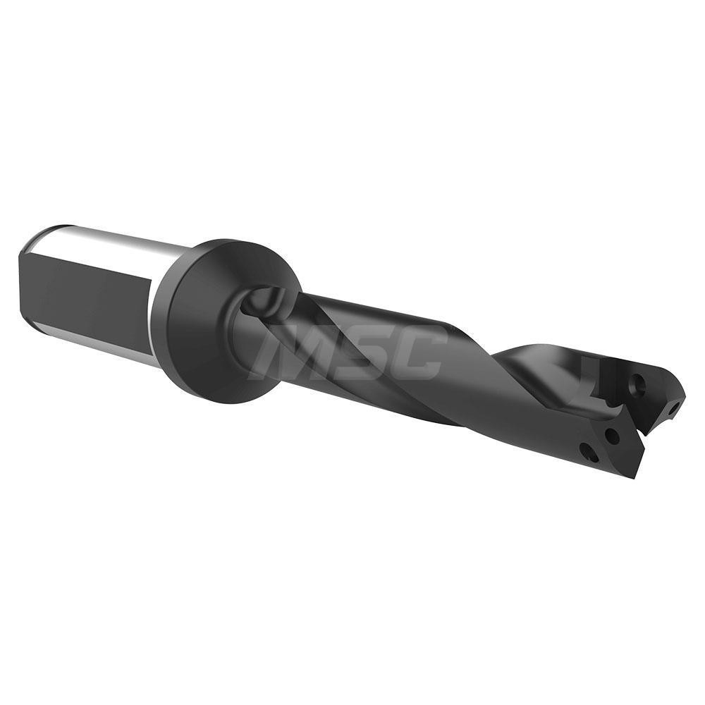 Allied Machine and Engineering Spade Drill: 13.00 to 17.50 mm Dia, 63.50 mm Max Depth, Helical Flute - 24000H-20FM