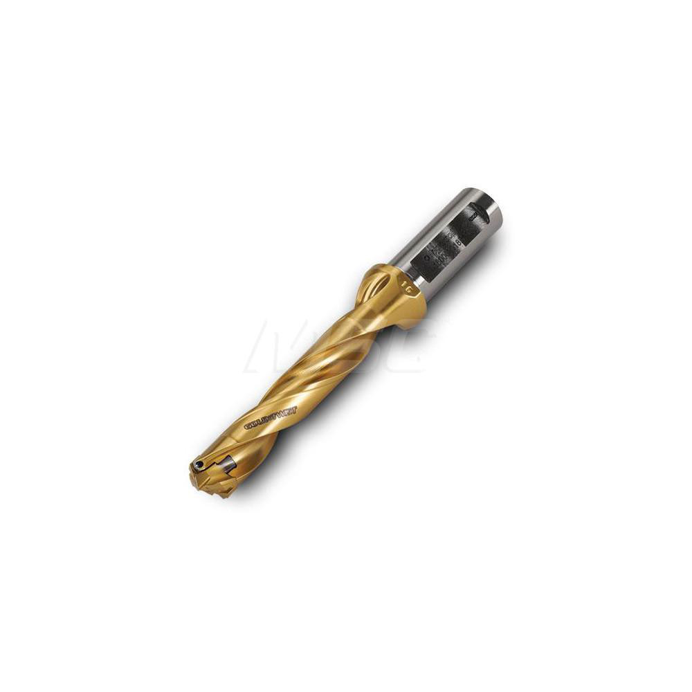Ingersoll Cutting Tools Replaceable-Tip Drill: 0.5709 to 0.5866" Dia, 4.57" Max Depth, 5/8" Cylindrical Shank - 3212713
