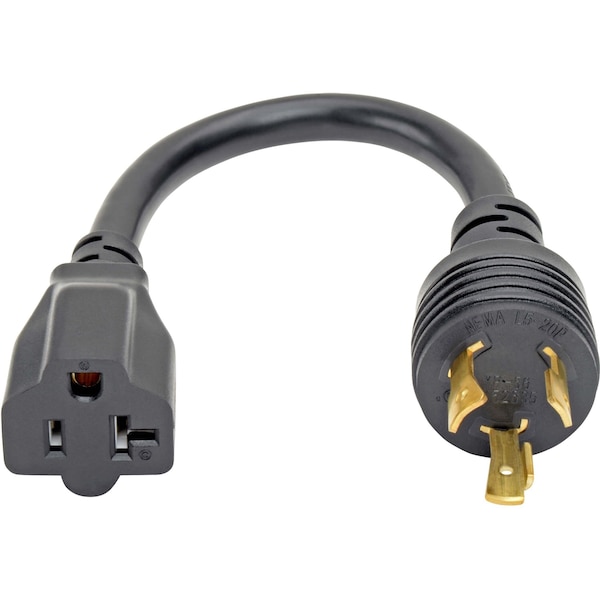Tripp Lite Power Cord, HD, L5-20P, Lock, 20A, 12AWG, 6" - P046-06N-T