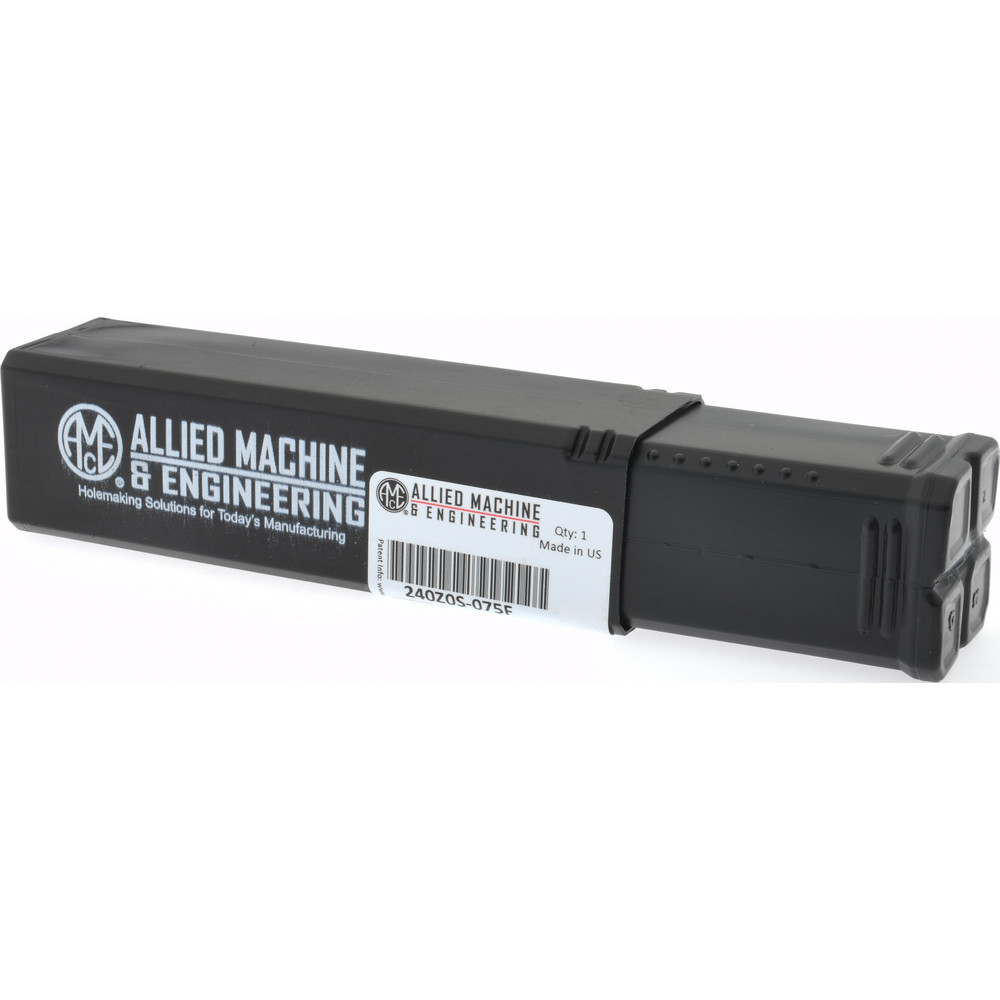 Allied Machine and Engineering Spade Drill: 7/16 to 1/2" Dia, 2-3/8" Max Depth, Straight Flute - 240Z0S-075F