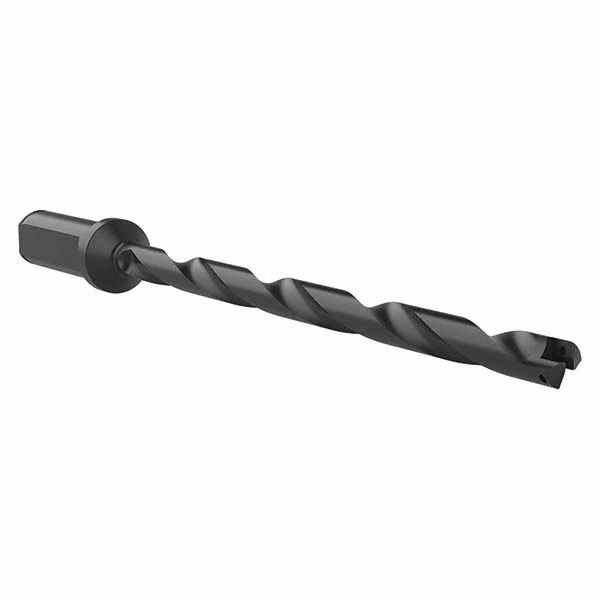 Allied Machine and Engineering Spade Drill: 7/16 to 1/2" Dia, 2-3/8" Max Depth, Straight Flute - 240Z0S-075F