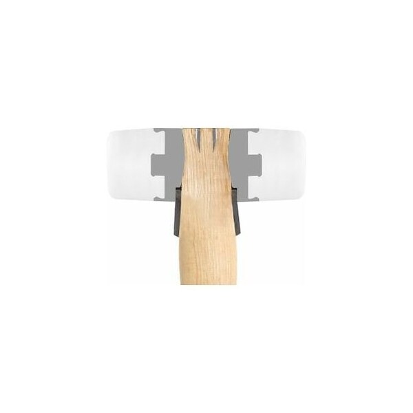 Garant Soft-Faced Hammer, Nylon Inserts, Steel Central Piece, 50 mm - 754120 50