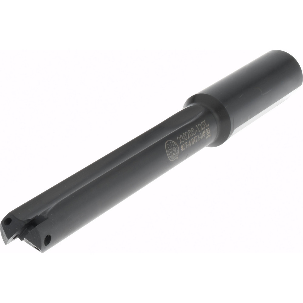 Allied Machine and Engineering Spade Drill: 31/32 to 1-3/8" Dia, 5-3/8" Max Depth, Straight Flute - 23020S-125L