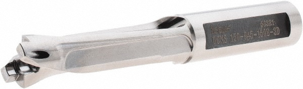 Ingersoll Cutting Tools Replaceable-Tip Drill: 15 to 15.9 mm Dia, 128 mm Max Depth, 20 mm Cylindrical Shank - 3204328