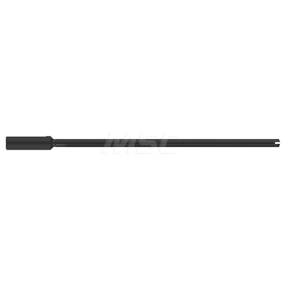 Allied Machine and Engineering Spade Drill: 7/16 to 1/2" Dia, 11-7/16" Max Depth, Straight Flute - 290Z0S-075L