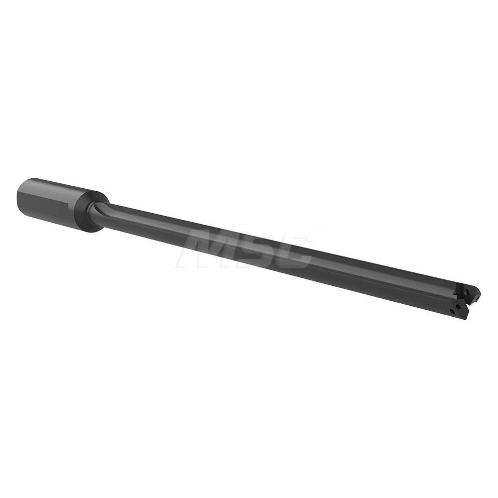 Allied Machine and Engineering Spade Drill: 7/16 to 1/2" Dia, 11-7/16" Max Depth, Straight Flute - 290Z0S-075L