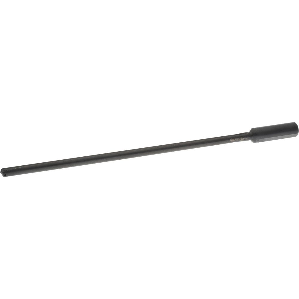 Allied Machine and Engineering Spade Drill: 7/16 to 1/2" Dia, 11-7/16" Max Depth, Straight Flute - 290Z0S-075L