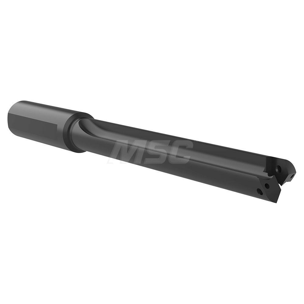 Allied Machine and Engineering Spade Drill: 39/64 to 11/16" Dia, 4-1/2" Max Depth, Straight Flute - 25005S-002I